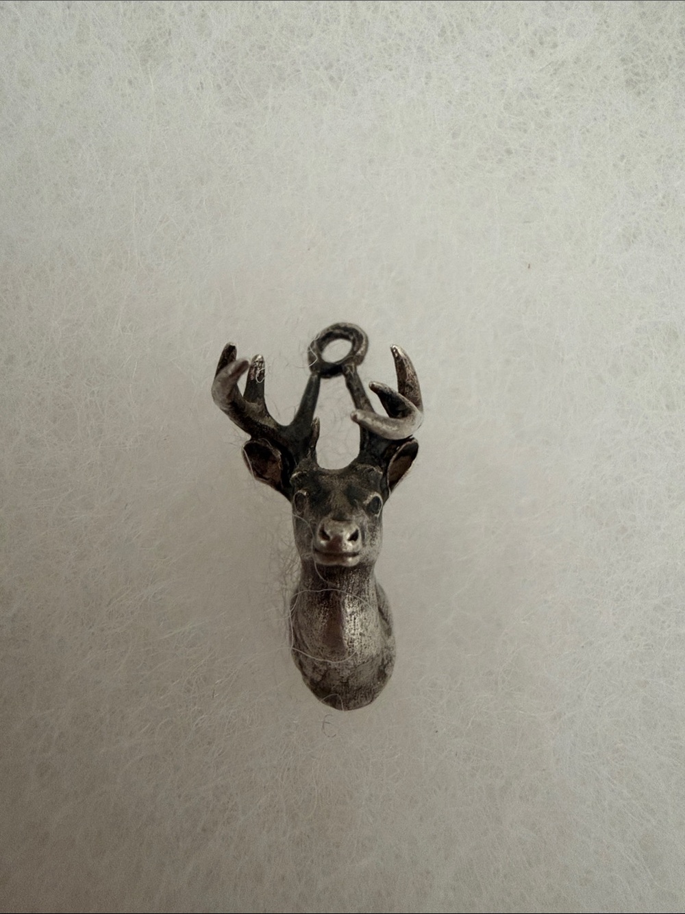 Vintage SID BELL Stag Head Charm